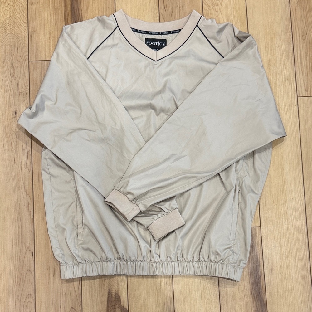 FootJoy Light Tan Pullover Jacket